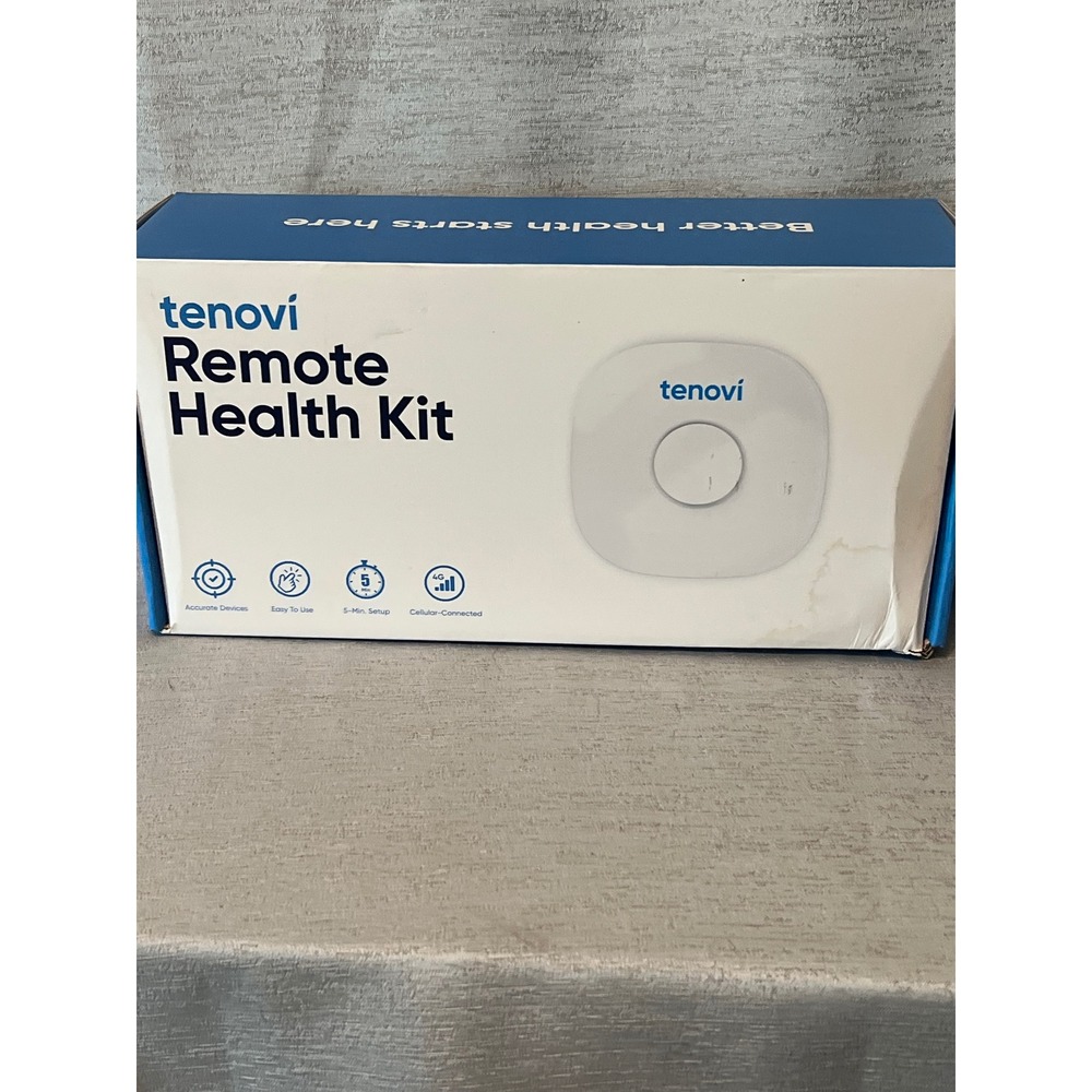 Tenovi Remote Health Kit Blood Glucose Monitoring System & Cellular Gateway New